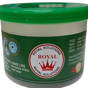 Royal Solutions Gree In Metal Cutting Wheel, 4 Inch, 107x16x1.2 mm, Green, Pack of 50